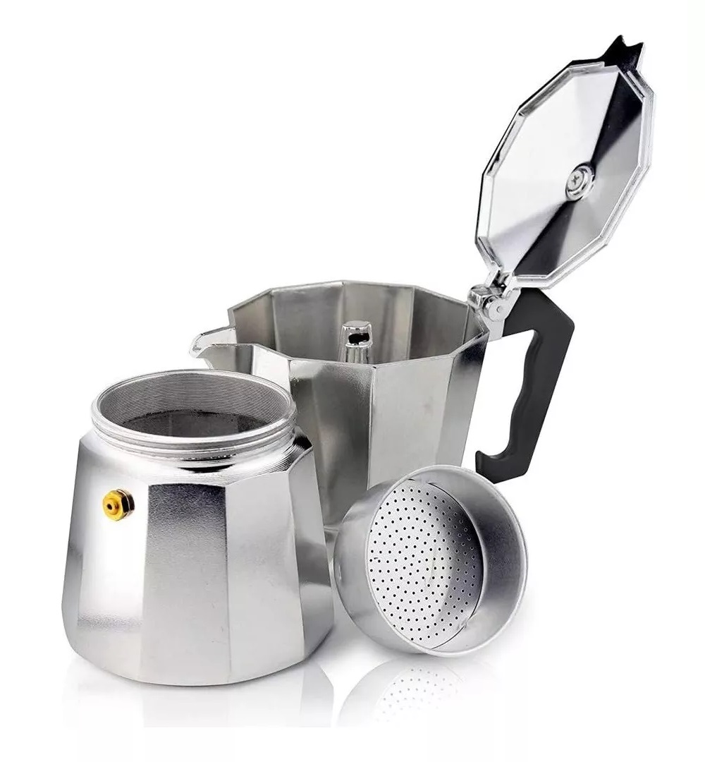 Miniatura 2 de Cafetera Italiana Expreso En Aluminio 12